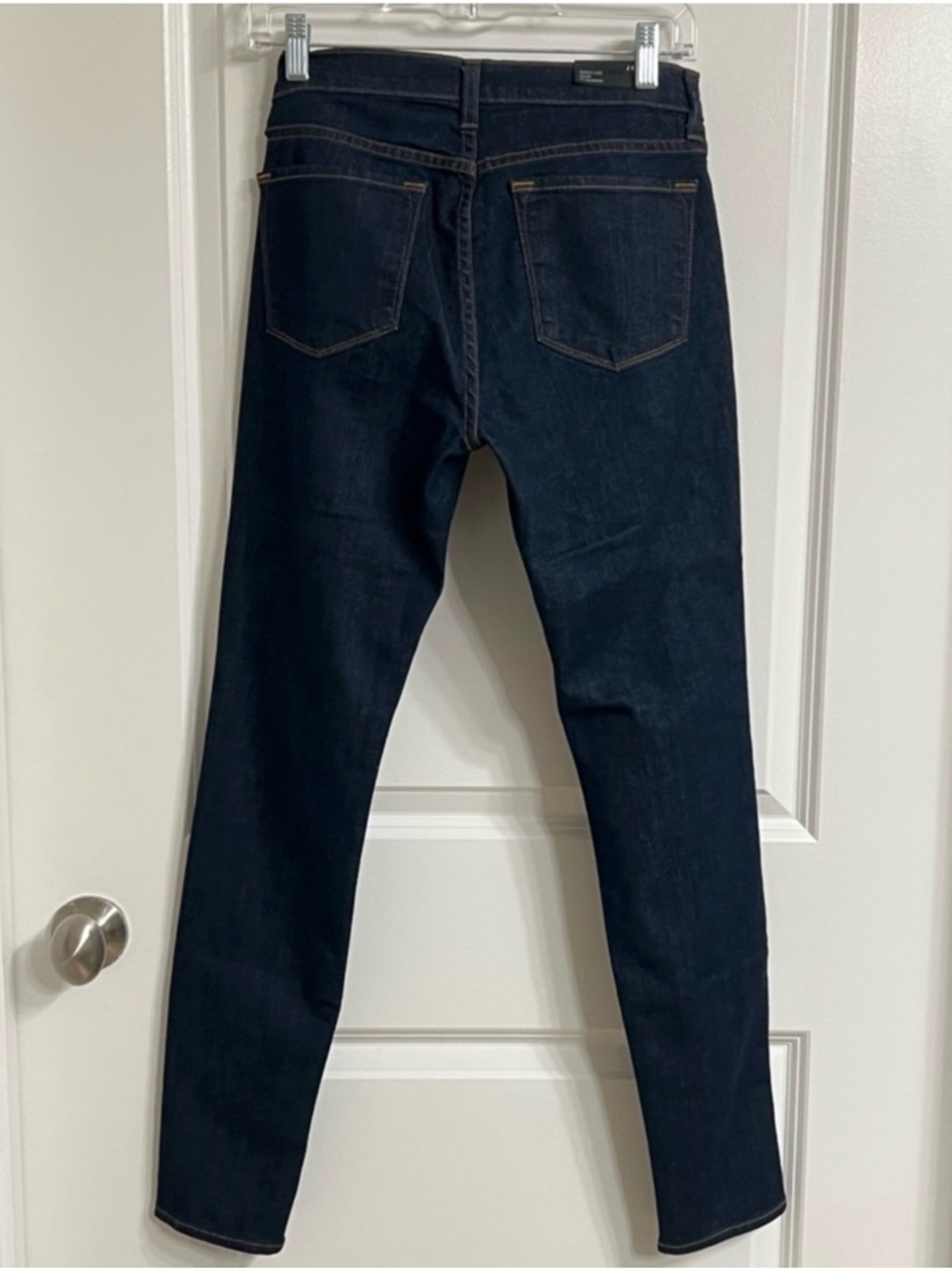NEW J Brand Mid Rise Skinny Jeans Dark Wash Denim Size 28 - Picture 3 of 8
